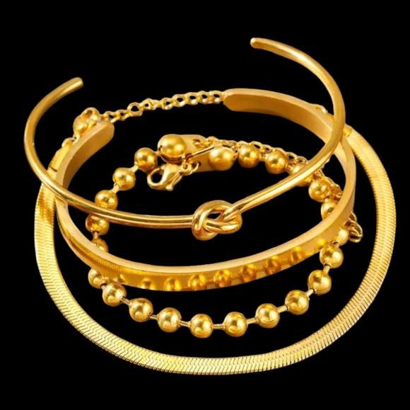 Stainless Bracelet Set - Picture 3 of 3